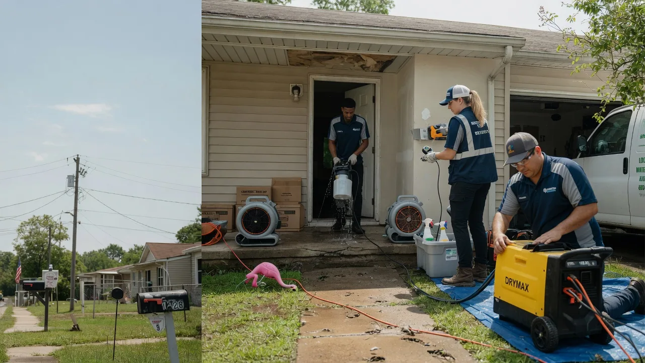 Storm Damage Water Removal in Caldwell, OH near me